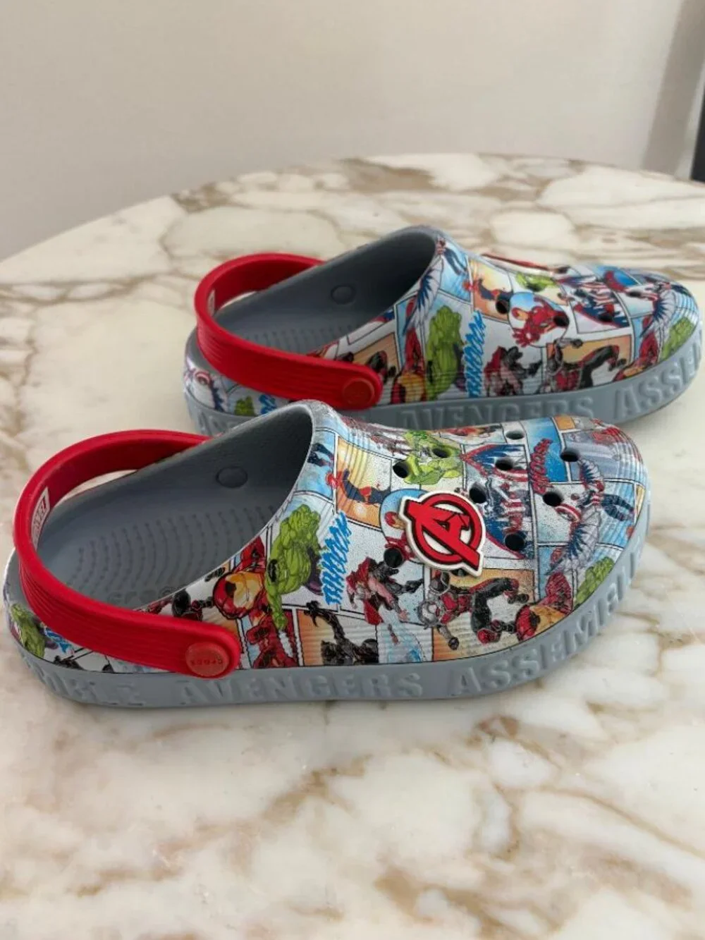 CROCS unique avengers